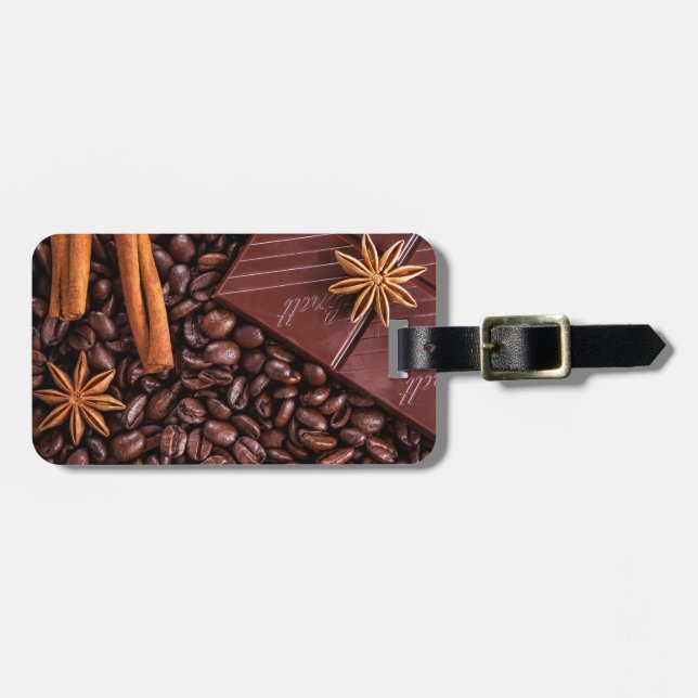 kaffe bagagebricka (Horisontell Framsida)