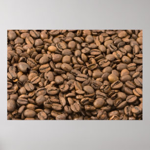 Kaffe - bakgrund poster