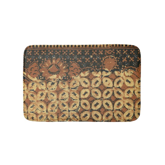 Kaffe Bean Earthy Boho Rustic Badrumsmatta (Framsidan)