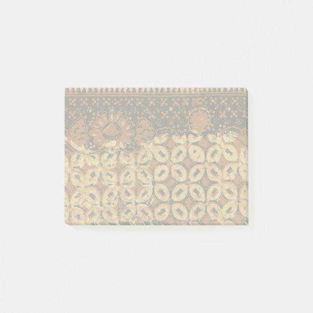 Kaffe Bean Earthy Boho Rustic Post-it Block (Framsida)