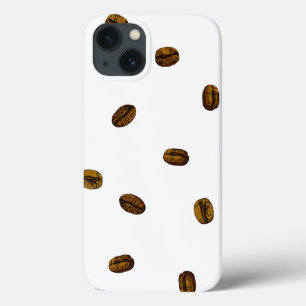 Kaffe Bean Mönster