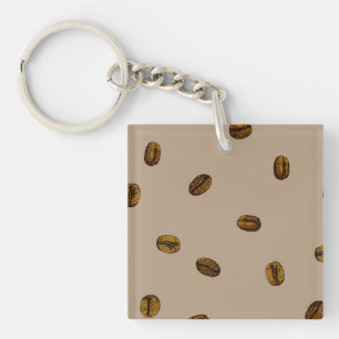 Kaffe Bean Mönster