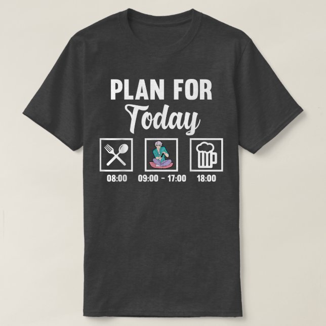Kaffe Beer Anime T Shirt (Design framsida)