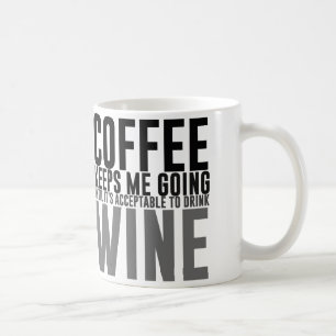 Kaffe Behållor jag ska till Vin Kaffemugg