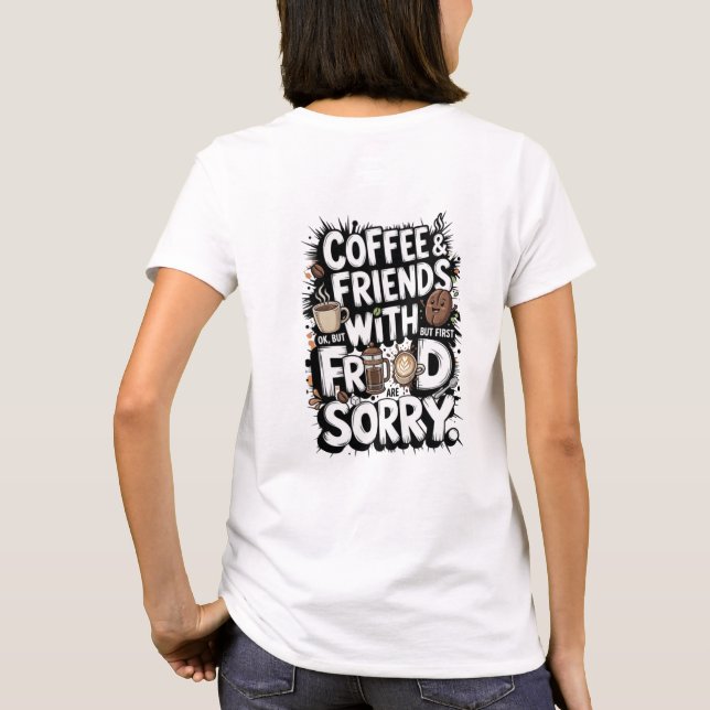 Kaffe Bekännelser T Shirt (Baksida)