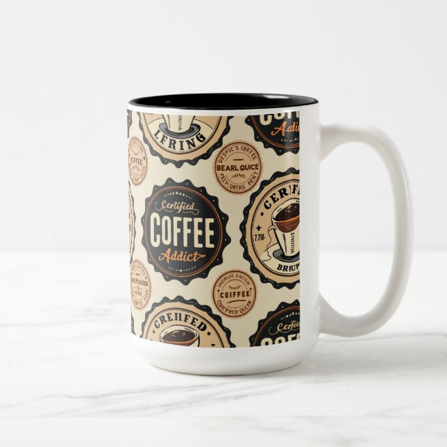 Kaffe beroende kaffe mugg (Höger)
