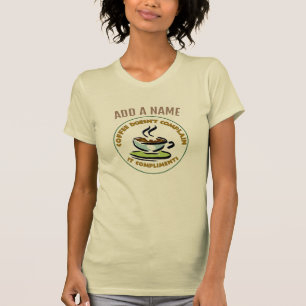 Kaffe bestrider inte t shirt