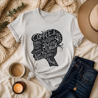 Kaffe, Bibel, Hemundervisning Mamma Kritstavla T Shirt