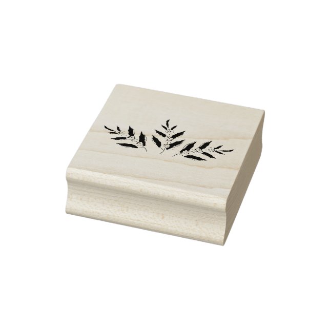 Kaffe blad stämpel (Stämpel)