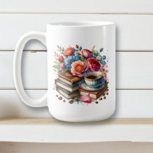 Kaffe, Bokar och blommor
