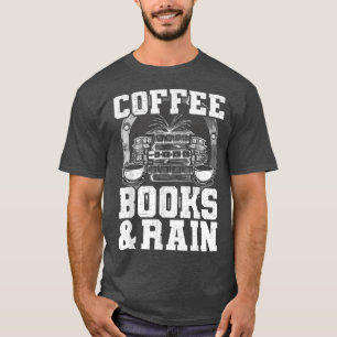 Kaffe Bokar & Rain Bok Älskare T Shirt