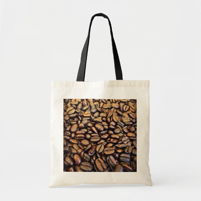 kaffe bönor tygkasse (Framsidan)
