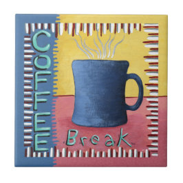 Kaffe Break Ceramic Tile Kakelplatta