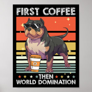 Kaffe Breed Hund - Pet American Bully Poster