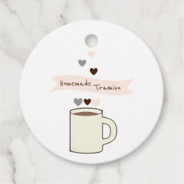 Kaffe Bröllopsdusch Gåvor Etiketter