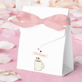 Kaffe Bröllopsdusch Njut av en kopp hemma Presentaskar