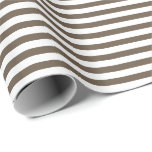 Kaffe Brown| Vit Rand Papprare Presentpapper<br><div class="desc">Den här klassiska presenten i rand är en perfekt för dina behov. Slå ihop en födelsedagspresent, babyduschgåva, möhippa, bröllop-gåva eller gåva till andra speciella tillfällen. Det är också ett fantastiskt val att slå in papprare hantverk: papprare höljen, inslagning av papprare buntar, inslagningsströmmar eller inslagning av papprare knärör. Dekorera runt huset...</div>