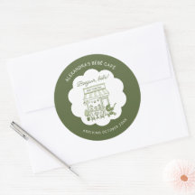 Kaffe Bryggande Bebe Brunch Neutral Bebis Bjudning