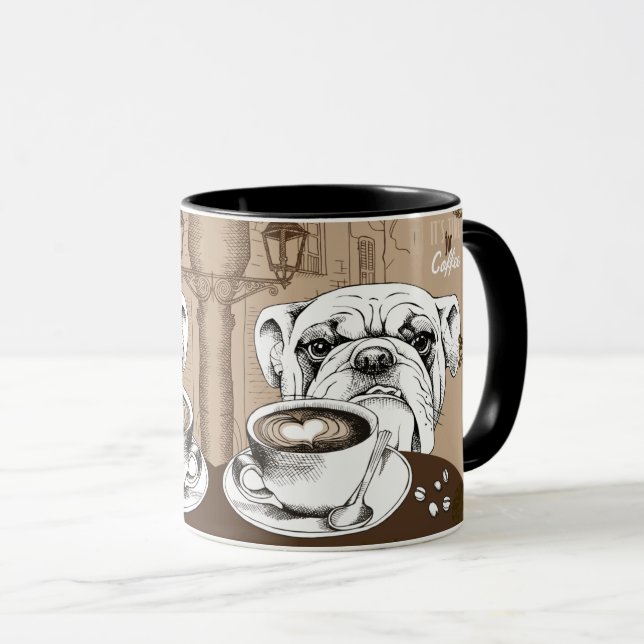 Kaffe Bulldog Mugg (Framsida höger)