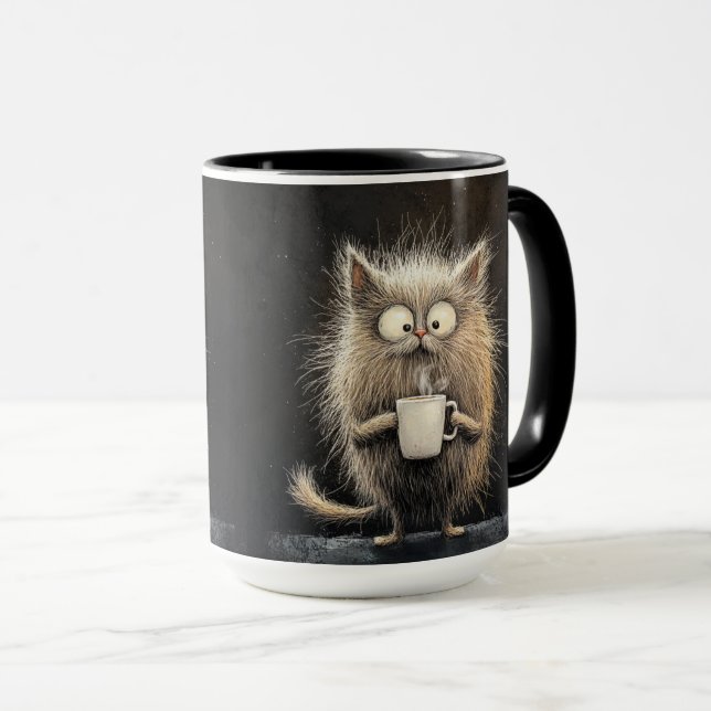 Kaffe Buzz Kitty Mugg (Framsida höger)