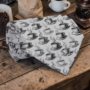 Kaffe Cafe Latte Skräddarsydd slips