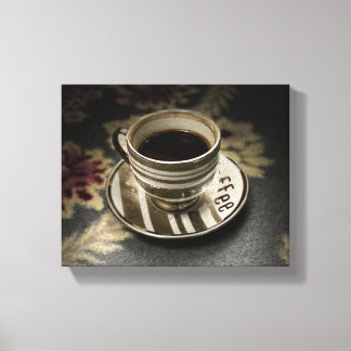 Kaffe Canvastryck