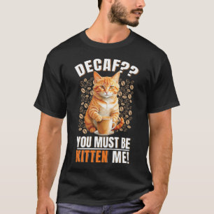 Kaffe Cat Manar Black T Shirt