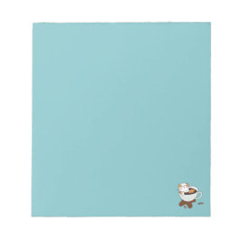 Kaffe Cat Spa Anteckningsblock