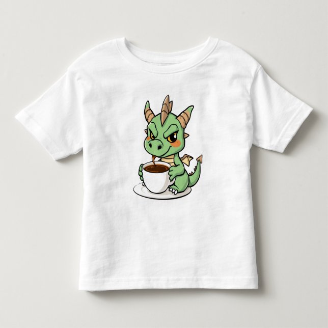 Kaffe, chaos och torfenivåer t shirt (Framsida)