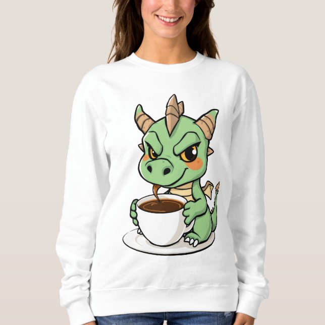 Kaffe, chaos och torfenivåer t shirt (Framsida)