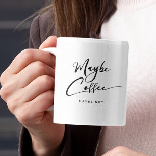 Kaffe Chic Cute Trendig Citat Kaffemugg