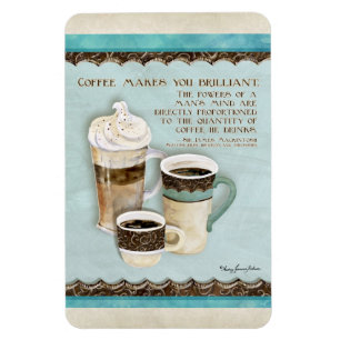 Kaffe & choklad Java - kökdekormagnet Magnet