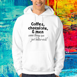Kaffe, choklad och manar-novelty-gåvor munkjacka