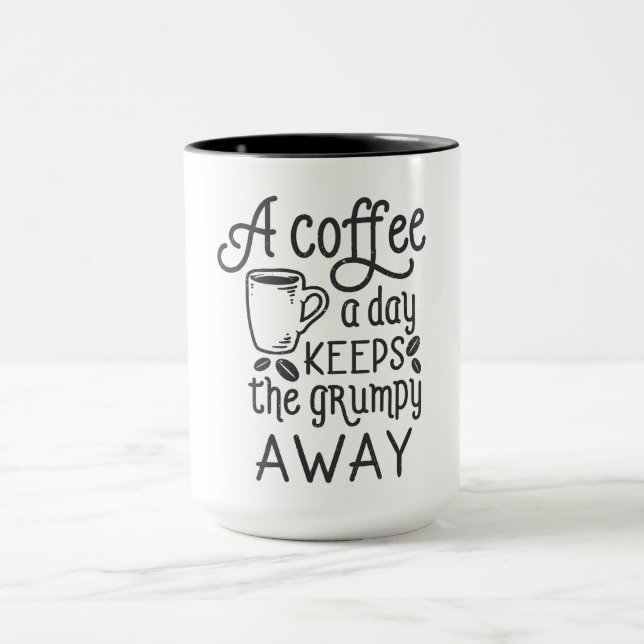 Kaffe Citat Mugg (Center)