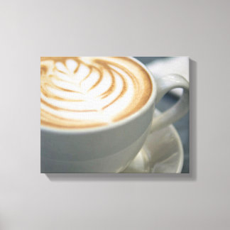 Kaffe, Coffee Théns, Campuccino L. Canvastryck