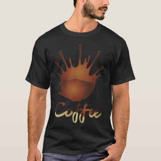 Kaffe coola djurälskare t shirt