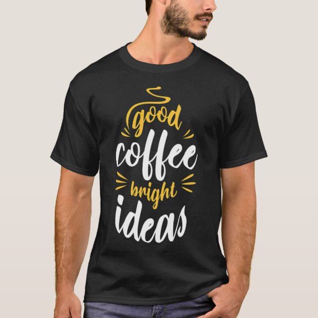 kaffe, coola t shirt (Framsida)