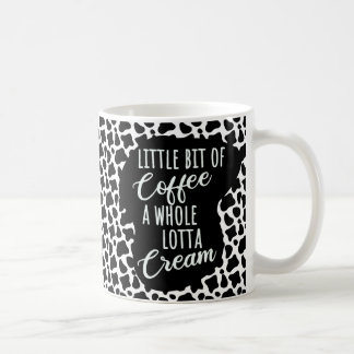 Kaffe, Cream Cow-utskrift Kaffemugg
