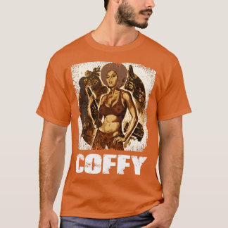 Kaffe Cream och Cleopatra Jones 70s Exploitation T Shirt