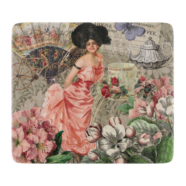Kaffe Dam Victorian Woman Rosa Classy (Framsidan)