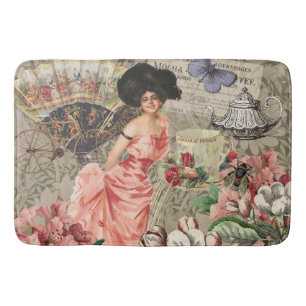 Kaffe Dam Victorian Woman Rosa Classy Badrumsmatta