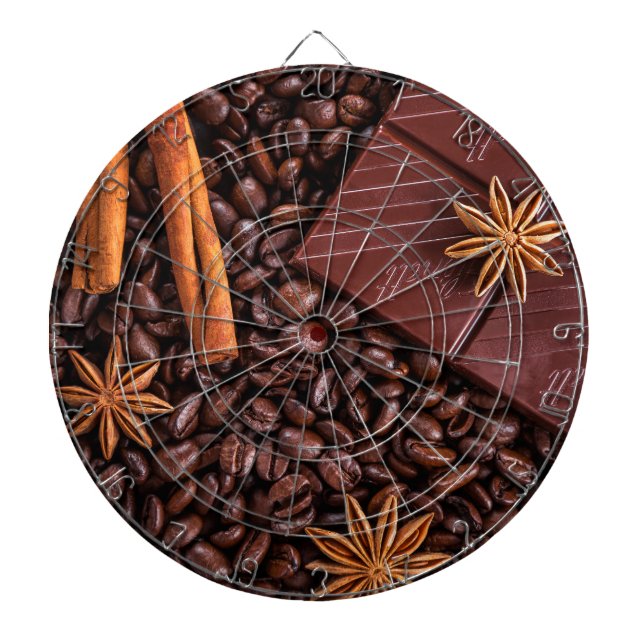 kaffe darttavla (Framsidan)