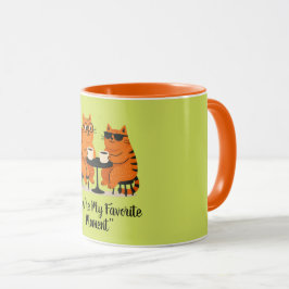 Kaffe Datum Kattpar Mugg