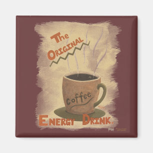 Kaffe - den ursprungliga energidrycken magnet