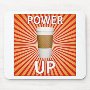Kaffe - din toppen driver! musmatta