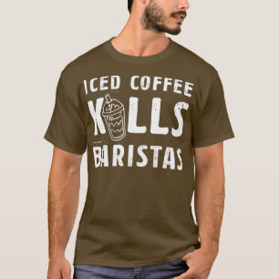 Kaffe-Dödor, Baristas Gift-Idea för kaffe T Shirt