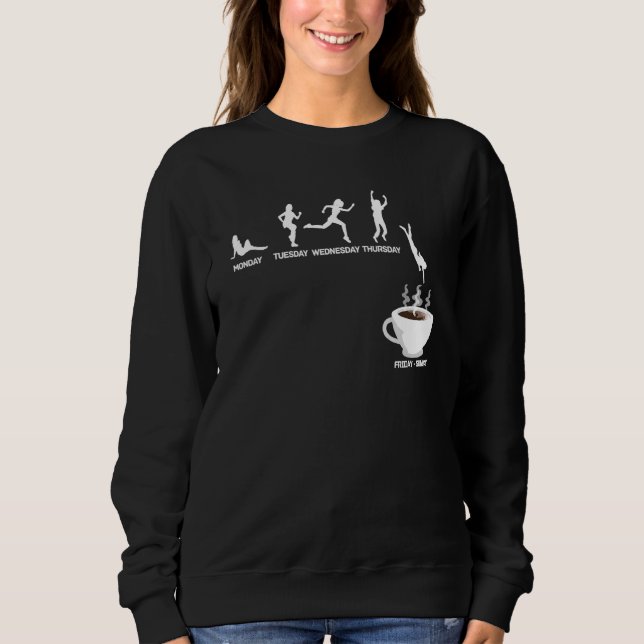 Kaffe Drink Diver Espresso Drinker Caffeine T Shirt (Framsida)