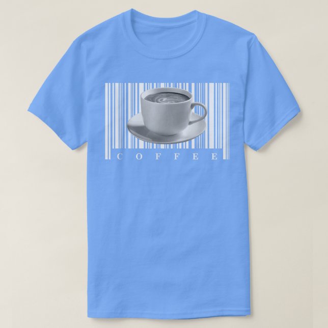 Kaffe Drinker Caffeine Beans EspressoCoffee T Shirt (Design framsida)