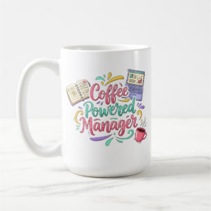 Kaffe-driven chef rolig professionell kontor  kaffemugg