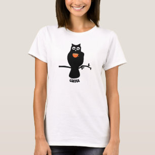 Kaffe Droopy Eyed Uggla T Shirt
